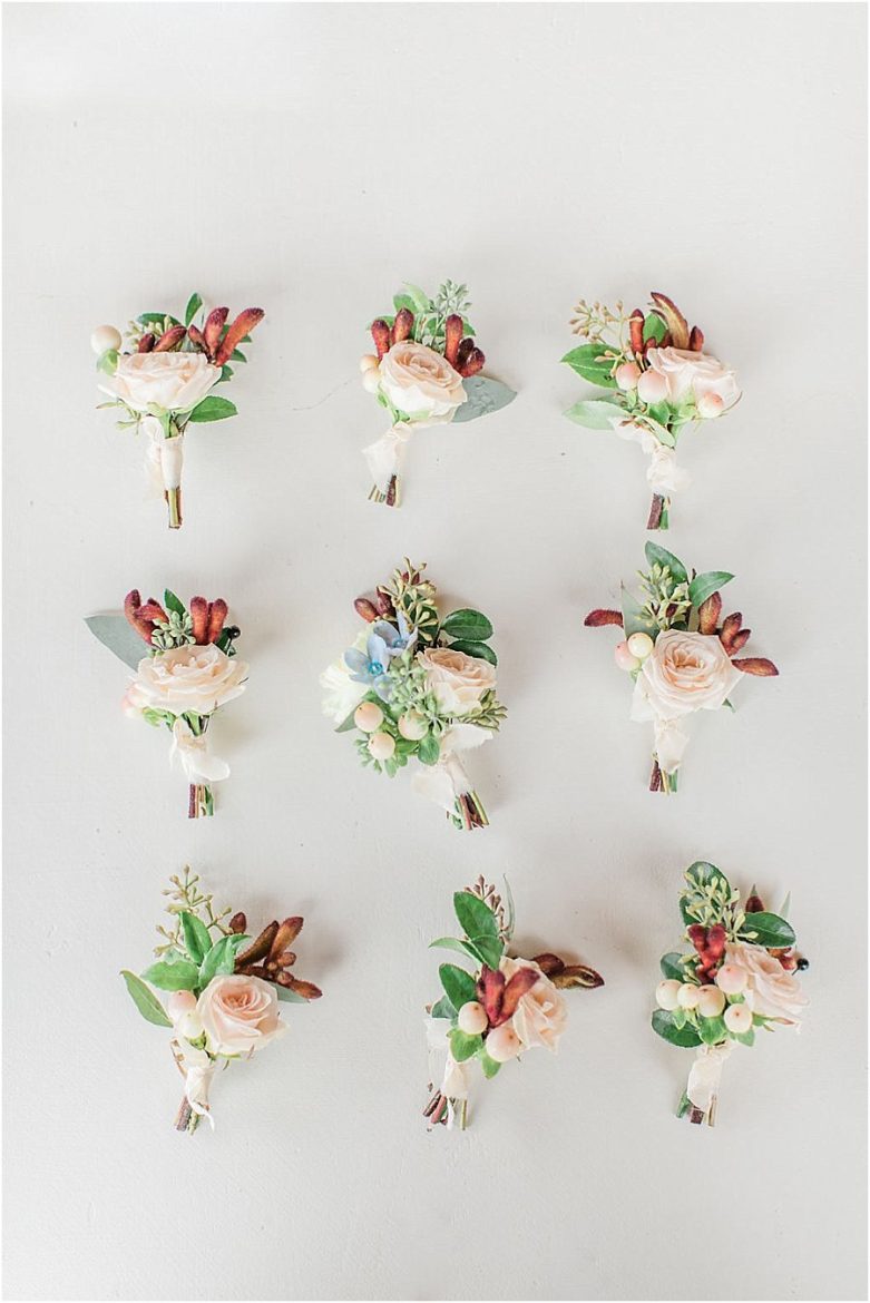 Bridal Party Boutonnieres